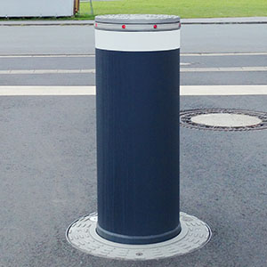 Automatisch versenkbarer Poller Nahansicht